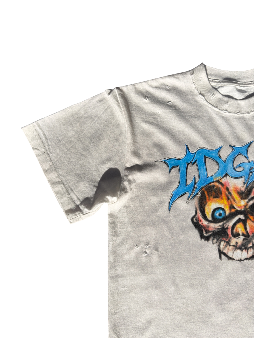 Flaming Skull Tee