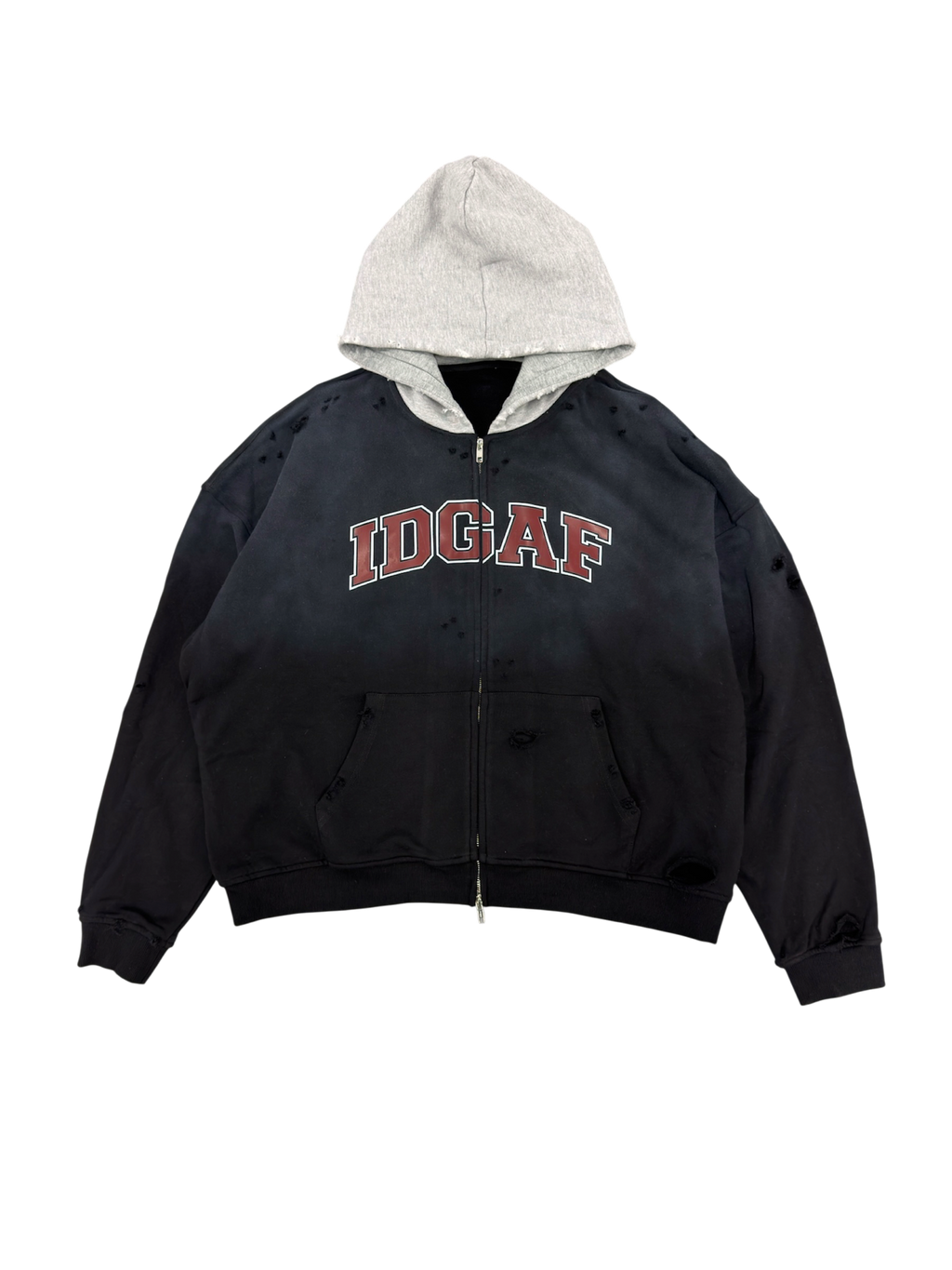 IDGAF Collegiate Hoodie