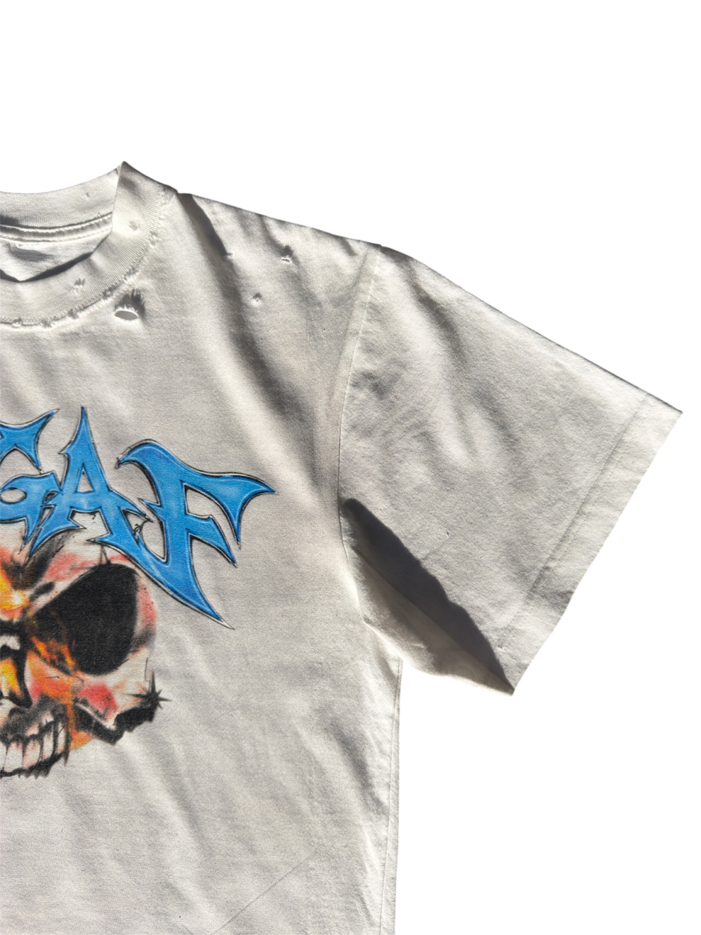 Flaming Skull Tee