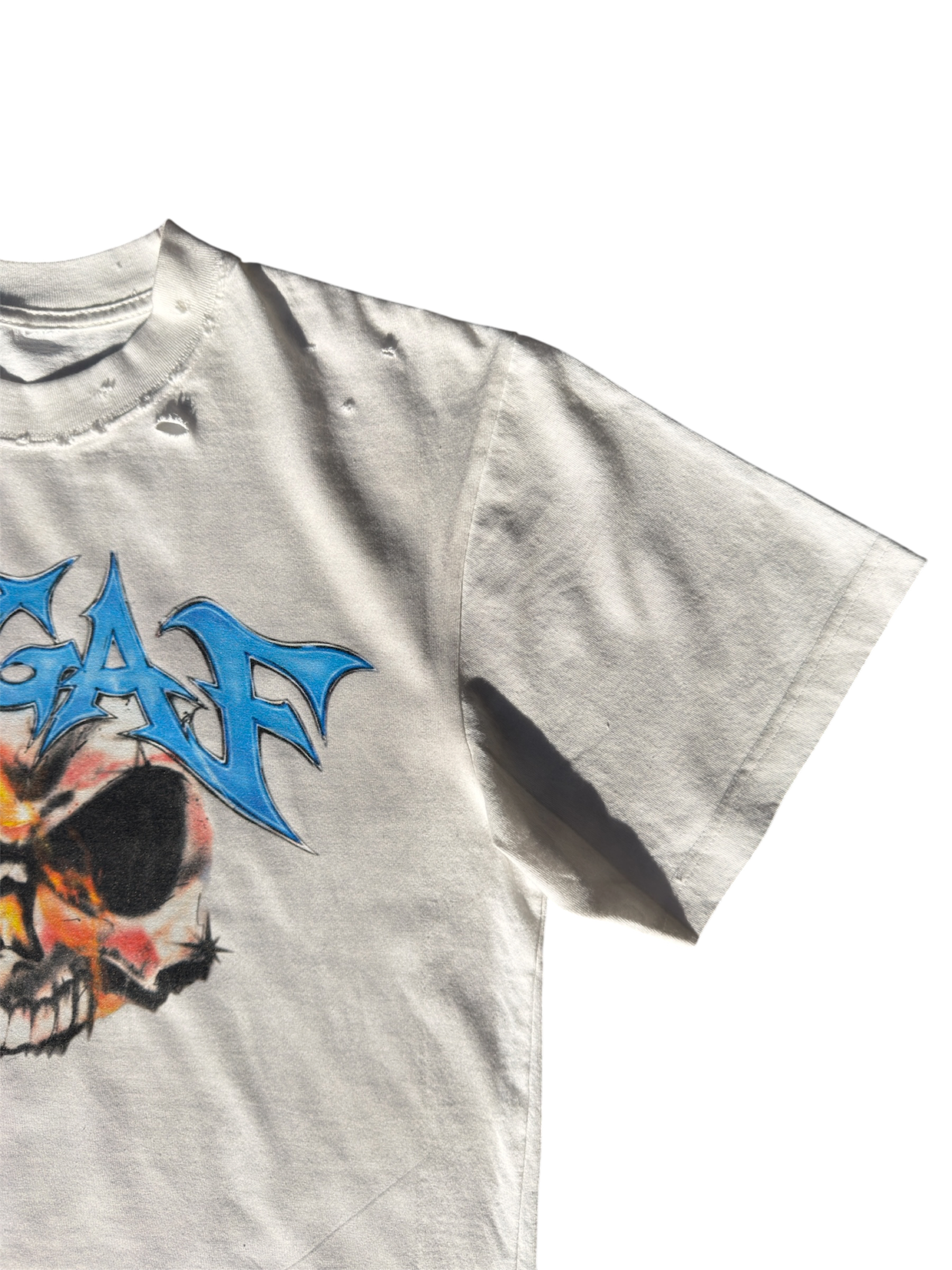 Flaming Skull Tee