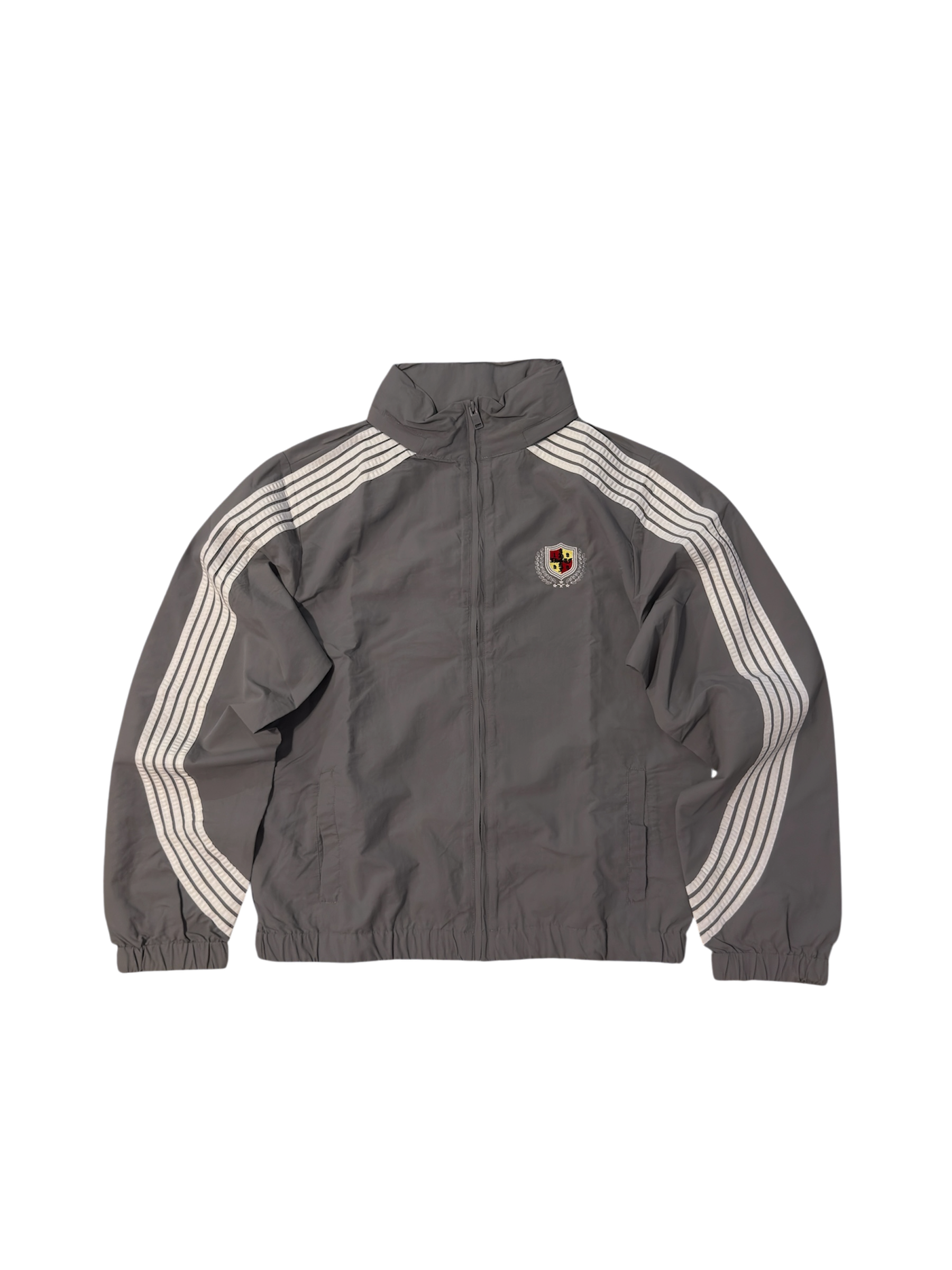 GRAY Varsity Track Shorts Set
