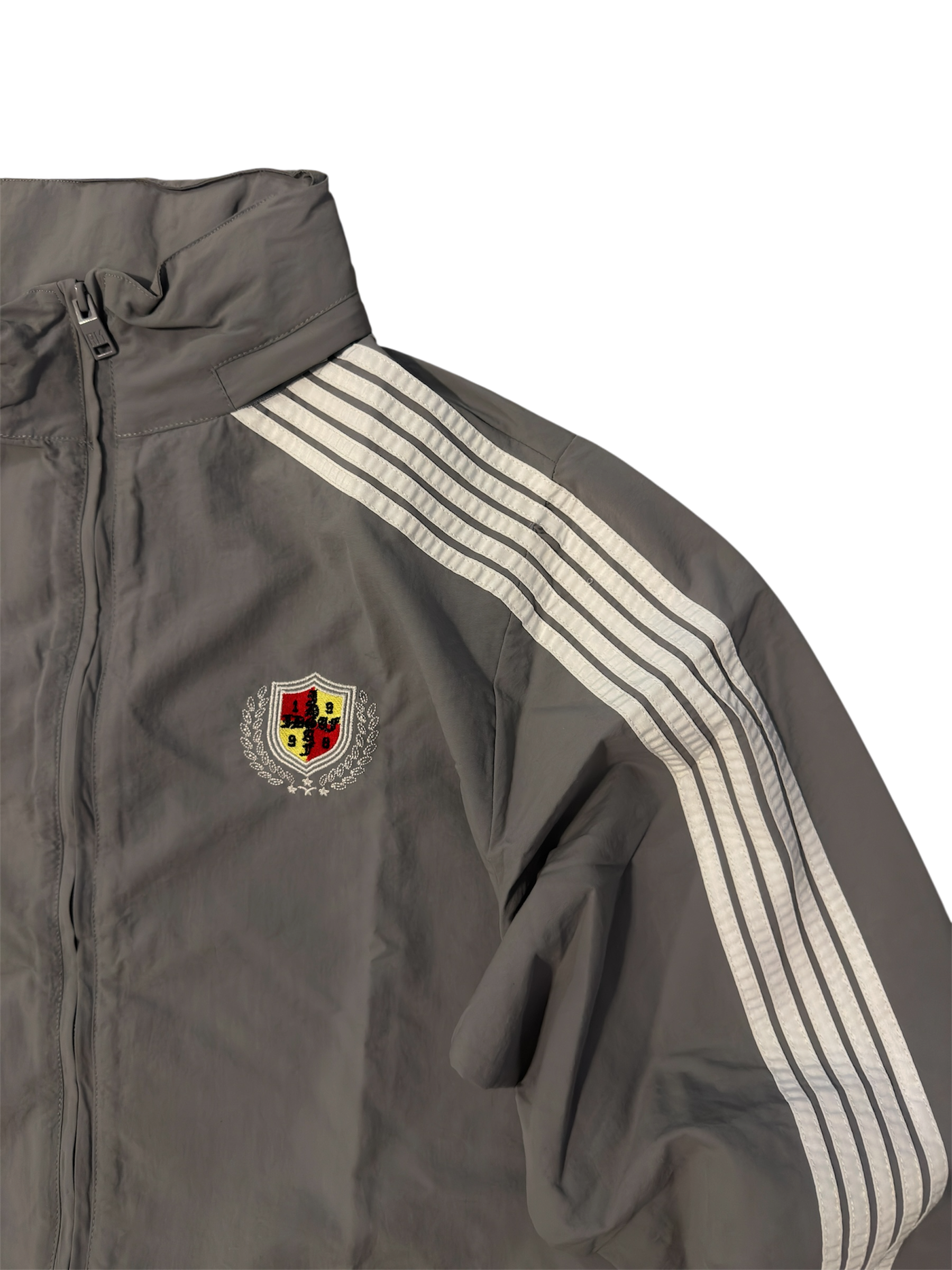 GRAY Varsity Track Shorts Set