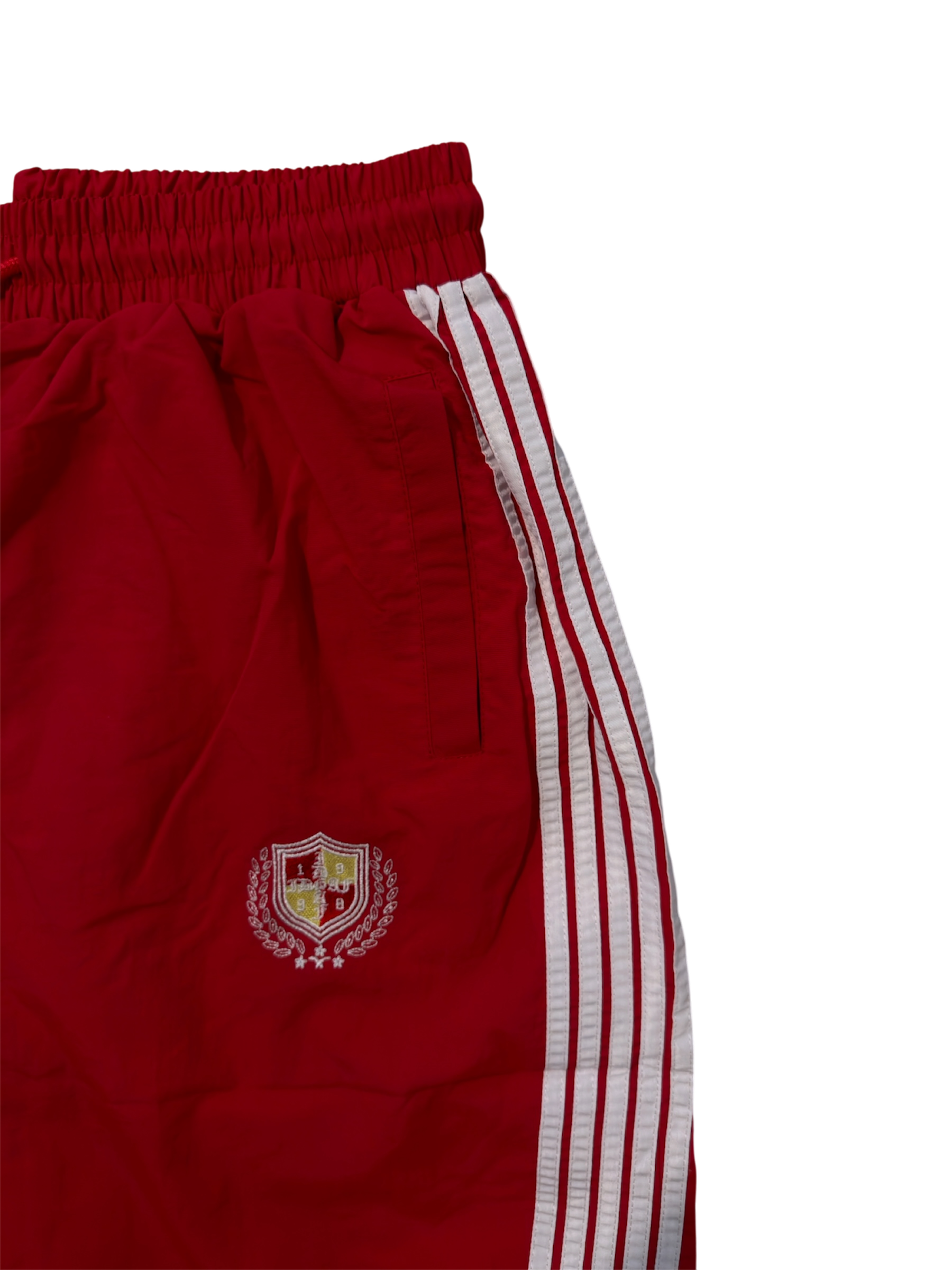 CRIMSON Varsity Track Shorts Set
