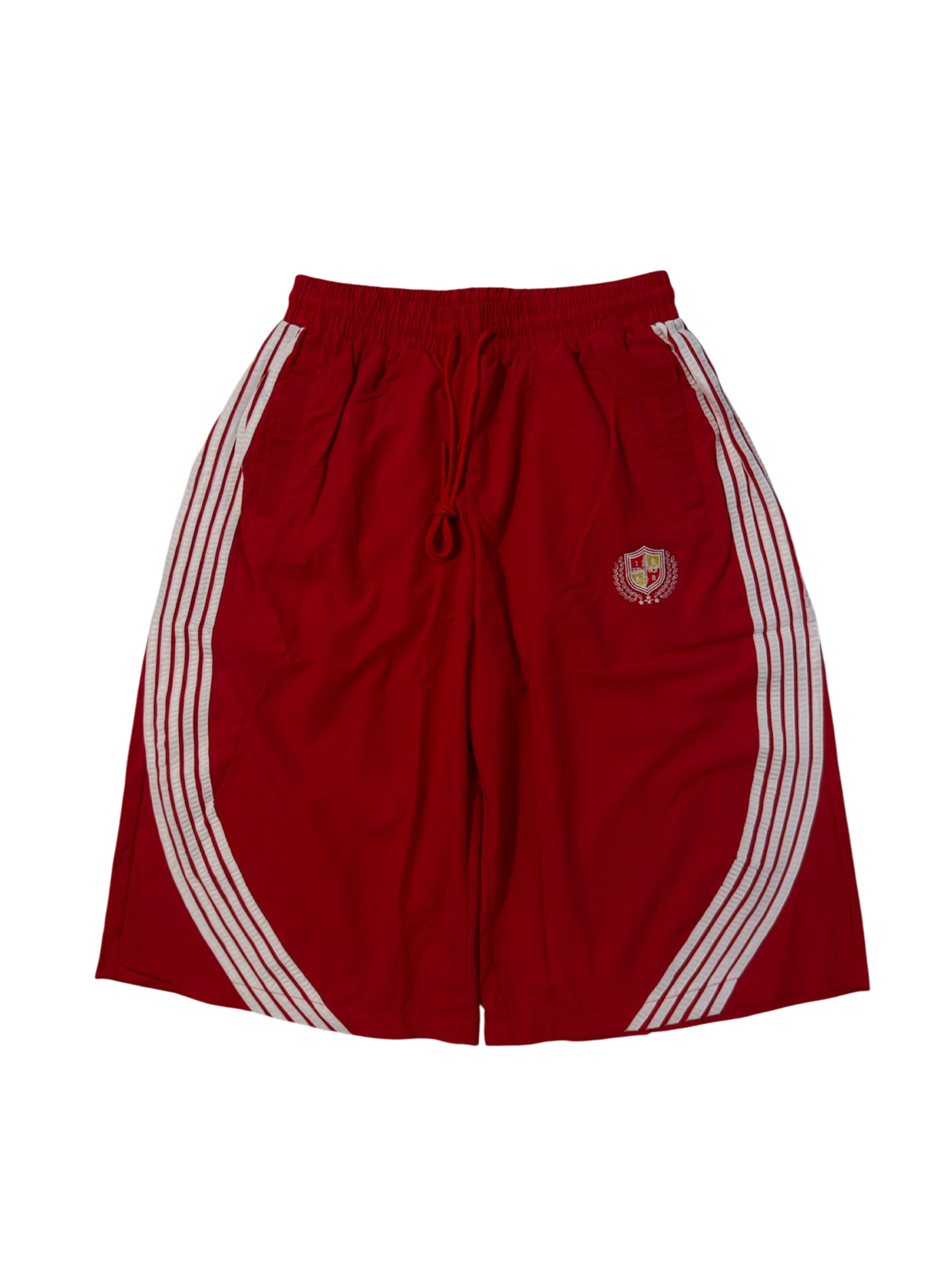 CRIMSON Varsity Track Shorts Set
