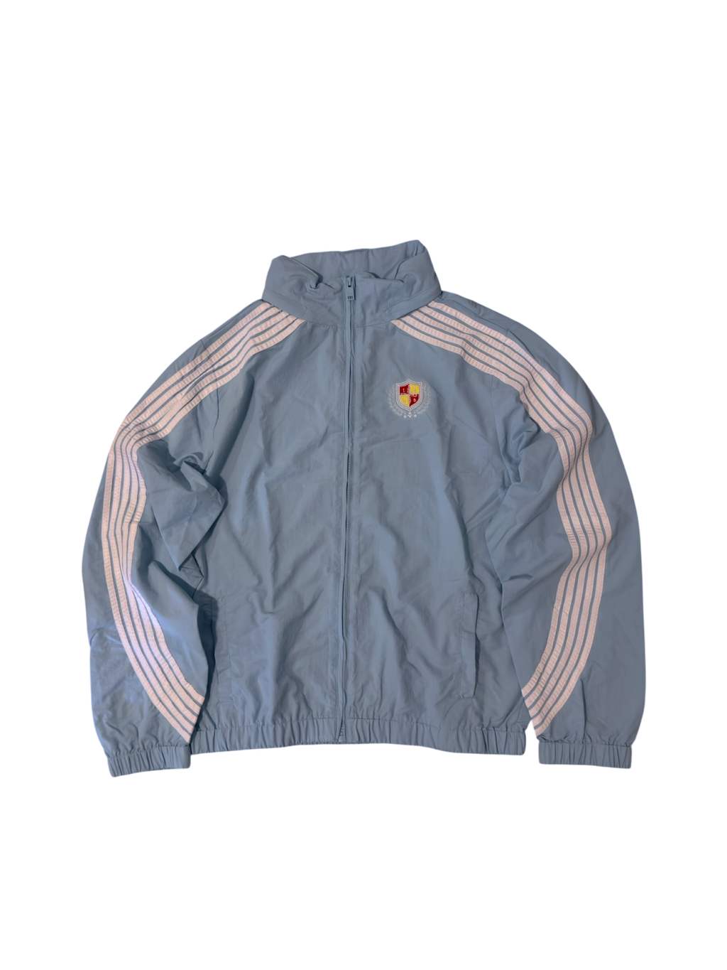 SKY BLUE Varsity Track Shorts Set