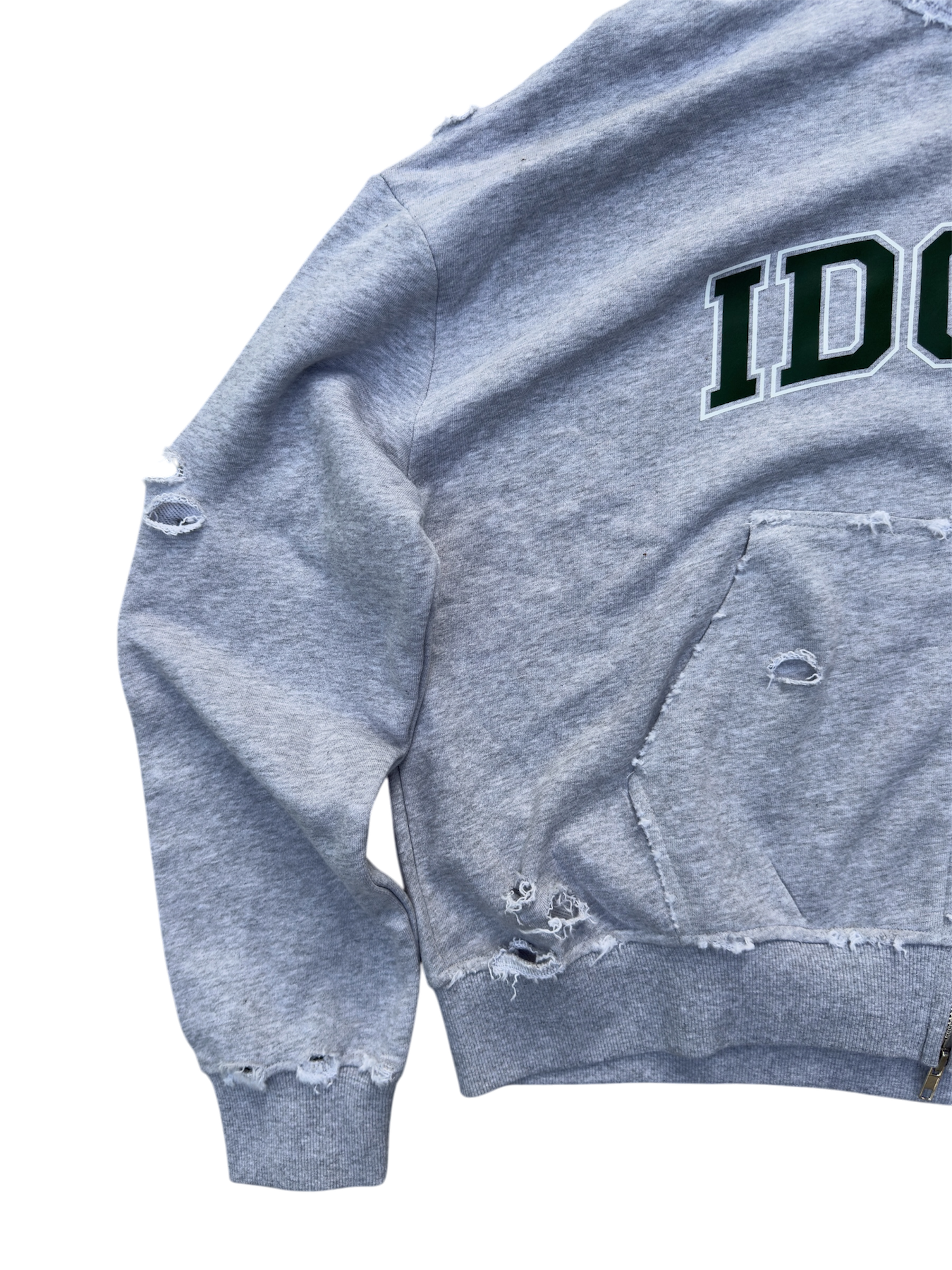 Forest Green ‘IDGAF’ College Hoodie