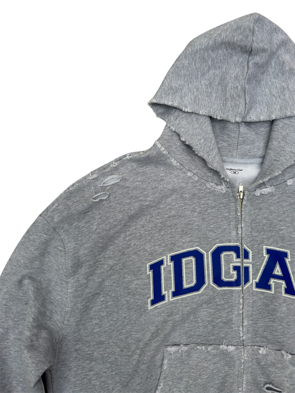 Royal Blue ‘IDGAF’ College Hoodie