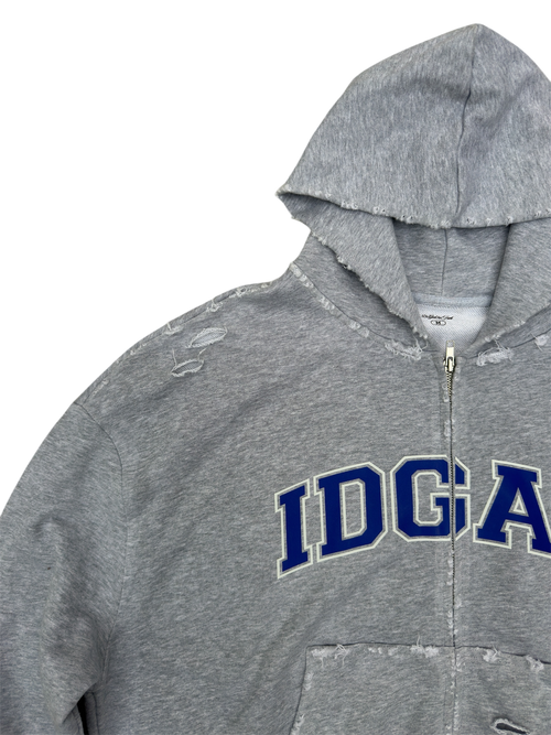 Royal Blue ‘IDGAF’ College Hoodie
