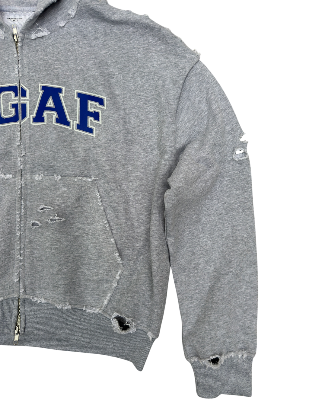 Royal Blue ‘IDGAF’ College Hoodie