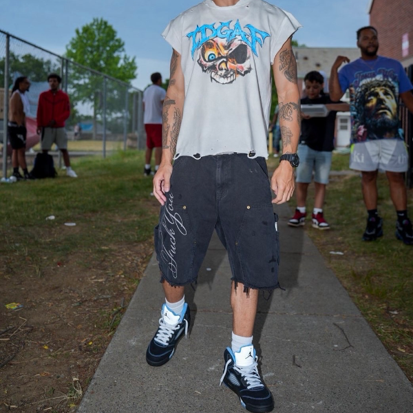 Flaming Skull Tee