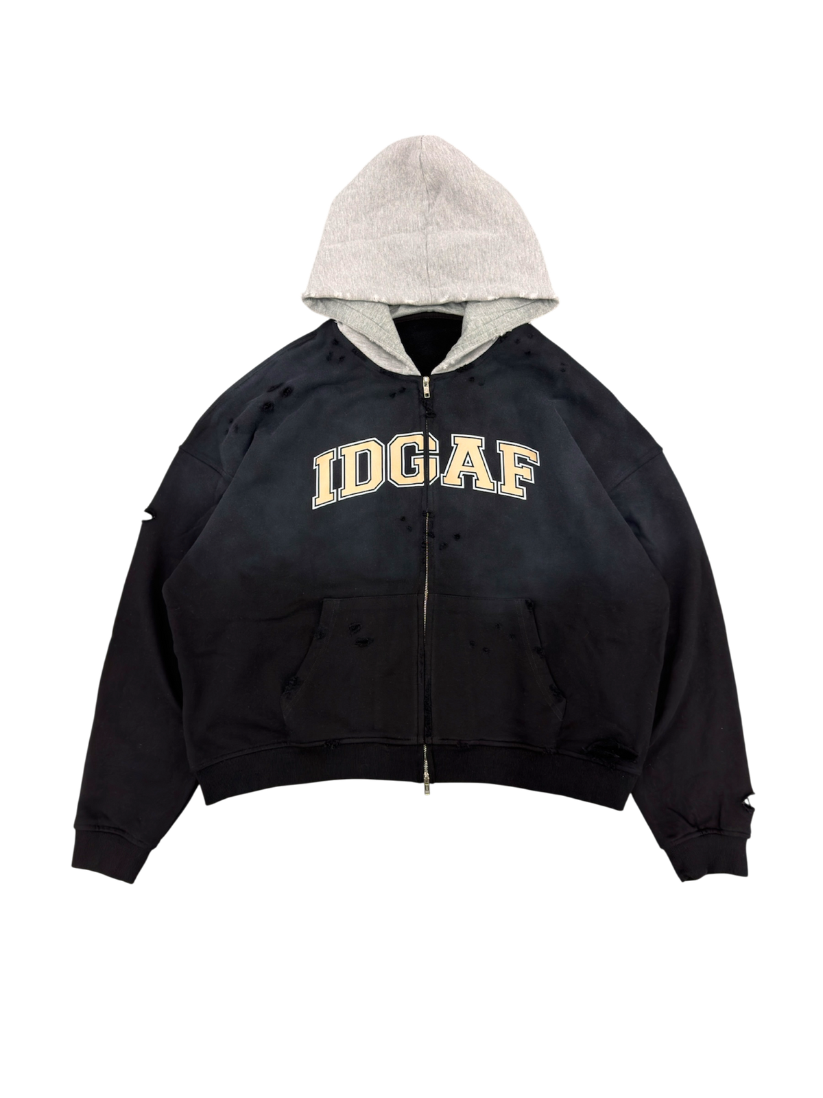 IDGAF Collegiate Hoodie