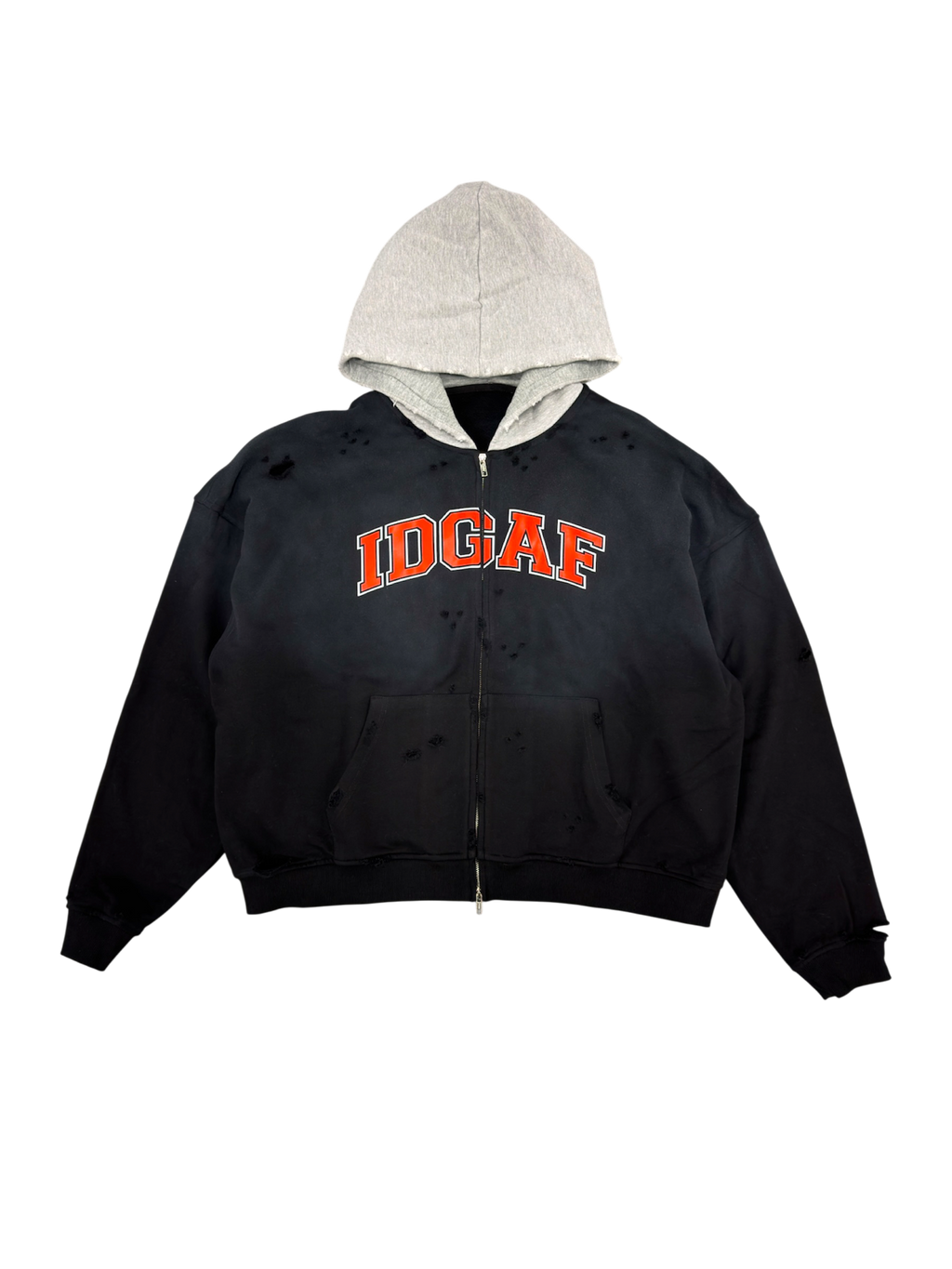 IDGAF Collegiate Hoodie